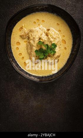 Satsivi, poulet à la sauce aux noix Baghe, plat froid, cuisine géorgienne, fait maison, pas de gens Banque D'Images