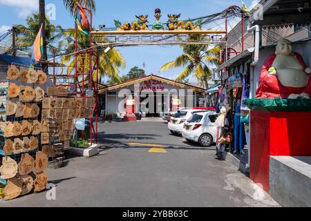 Bazar, souvenir, Grand Baie, Indischer Ozean, Insel, Maurice, Afrika mcpins *** Bazar, souvenir, Grand Baie, Océan Indien, Île, Maurice, Afric Banque D'Images