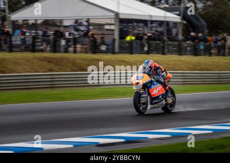 Phillip Island, Victoria, Australie. 18 octobre 2024. Vendredi, au Qatar Airways Australian Motorcycle Grand Prix 2024. (Crédit image : © James Forrester/ZUMA Press Wire) USAGE ÉDITORIAL SEULEMENT! Non destiné à UN USAGE commercial ! Banque D'Images