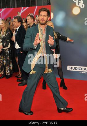 Londres, Royaume-Uni. 17 octobre 2024. Andrew Garfield lors du 68e gala en vedette du BFI London film Festival, Royal Festival Hall, Belvedere Road, le jeudi 17 octobre 2024 à Londres, Angleterre, Royaume-Uni. CAP/CAN © CAN/Capital Pictures crédit : Capital Pictures/Alamy Live News Banque D'Images