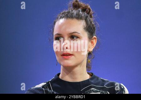 Francfort-sur-le-main, Hesse, Deutschland, 16.10.2024, Messe : Frankfurter Buchmesse : Maria Bidian *** Francfort-sur-le-main, Hesse, Allemagne, 16 10 2024 Foire du livre de Francfort Maria Bidian Copyright : xdtsxNachrichtenagenturx dts 48865 Banque D'Images