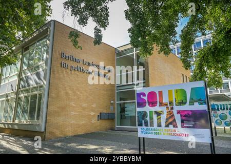 Berliner Landeszentrale für Politische Bildung, Hardenbergstraße, Charlottenburg, Charlottenburg-Wilmersdorf, Berlin, Deutschland Banque D'Images