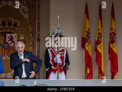 Madrid, 10/12/2024. Défilé des Forces armées pour la journée du Patrimoine hispanique. Photo : Ignacio Gil. Archdc. Crédit : album / Archivo ABC / Ignacio Gil Banque D'Images