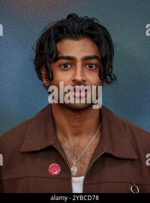 Londres, Royaume-Uni. 17 octobre 2024. Nikhil Parmar a assisté à la projection de « We Live in Time » au Royal Festival Hall du BFI London film Festival Festival. Crédit : SOPA images Limited/Alamy Live News Banque D'Images