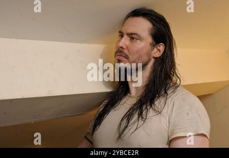 Andrew WK en direct au East Village Arts Club, 31.07.14 Banque D'Images