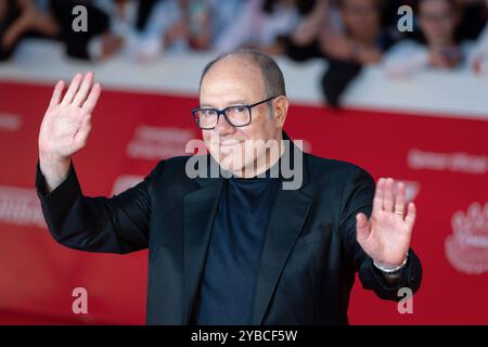Cérémonie d'ouverture & Berlinguer - le tapis rouge de la Grande ambition - le 19ème Festival du film de Rome Rome Rome, Italie - 16 octobre 2024 : Carlo Verdone assiste au Berlinguer - le tapis rouge de la Grande ambition lors du 19ème Festival du film de Rome à l'Auditorium Parco Della Musica. Rome RM Italie Copyright : xPhotoxbyxGennaroxLeonardix Banque D'Images