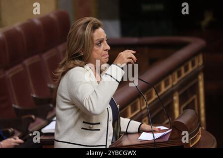 Madrid, 09/10/2024. Congrès des députés. Session plénière. Comparution du Président du Gouvernement et séance de contrôle ultérieure. Photo : Jaime García. ARCHDC. Crédit : album / Archivo ABC / Jaime García Banque D'Images