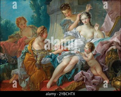 Les toilettes de Vénus (1746) François Boucher (français, 1703-1770) Banque D'Images