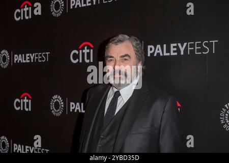 New York, New York, États-Unis. 17 octobre 2024. (NOUVEAU) CBS "Blue Bloods" - PaleyFest NY 2024. 17 octobre 2024, New York, New York, États-Unis : Tom Selleck assiste à "Blue Bloods" lors du PaleyFest 2024 au Paley Museum le 17 octobre 2024 à New York. (Crédit : M10s/TheNews2) (Foto : M10s/Thenews2/Zumapress) (crédit image : © Ron Adar/TheNEWS2 via ZUMA Press Wire) USAGE ÉDITORIAL SEULEMENT! Non destiné à UN USAGE commercial ! Banque D'Images