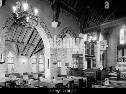 Luke's Church, Forest Hills, long Island, New York, 1949. Banque D'Images