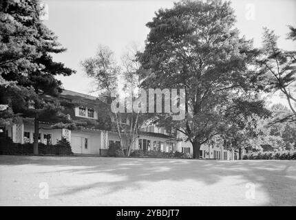 William S. Paley, résidence à Manhasset, long Island, 1942. Banque D'Images