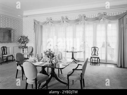 William S Paley, résidence à Manhasset, long Island, 1942. Banque D'Images