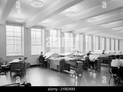 Bell Telephone Laboratory, Murray Hill, New Jersey, 1942. Banque D'Images