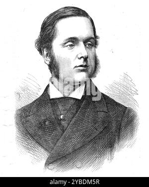 Les Movers et Seconders of the Address in the Lords and Commons : The Earl of Rosebery, 1871. Archibald Philip Primrose, cinquième comte de Rosebery, baron Dalmeny dans la pairie d'Écosse, et baron Rosebery dans la pairie du Royaume-Uni, et un baronnet... est célibataire ; et son frère, l'honneur Everard Primrose, officier dans les Grenadier Guards, est l'héritier présomptif du titre. Ayant été choisi par le premier ministre pour appuyer l'adresse à la Chambre des lords en réponse au discours du Trône, il faut présumer que lord Rosebery est un libéral en politique Banque D'Images