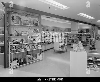 Bloomingdale's, affaires à Hackensack, New Jersey, 1959. Banque D'Images