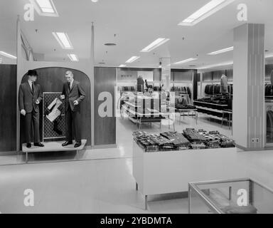 Bloomingdale's, affaires à Hackensack, New Jersey, 1959. Banque D'Images