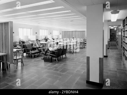 Lamont Library, Harvard University, Cambridge, Massachusetts, 1949. Banque D'Images