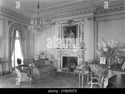 MRS Edwin Gould, résidence au 936 5th Ave., New York City, 1942. Banque D'Images