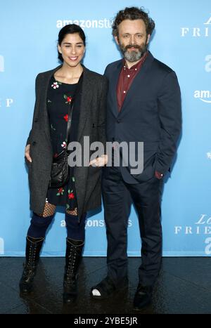 Sarah Silverman et Michael Sheen lors de la première de "Love and Friendship" à Los Angeles, qui s'est tenue au DGA Theatre à Hollywood, Etats-Unis, le 3 mai 2016. Banque D'Images