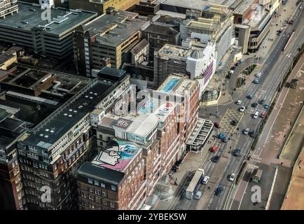 Vue aérienne de Brighton depuis la tour British Airways i360, Angleterre, Royaume-Uni Banque D'Images