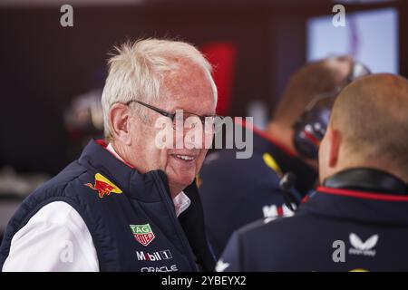 MARKO Helmut (aut), Driversâ directeur de Red Bull Racing, portrait lors du Grand Prix de formule 1 Pirelli des États-Unis 2024, 19e manche du Championnat du monde de formule 1 2024 du 18 au 20 octobre 2024 sur le circuit des Amériques, à Austin, États-Unis d'Amérique Banque D'Images