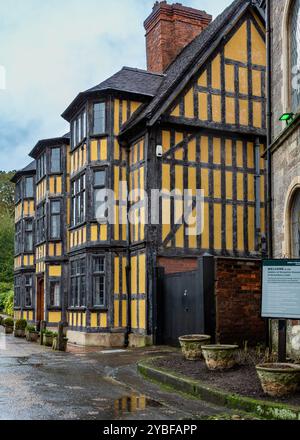 Castle Gates House par Shrewsbury Castle UK. Banque D'Images