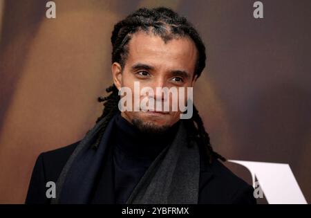 Londres, Royaume-Uni. 18 octobre 2024. Akala assiste au Gala des titres « Maria » lors du 68e Festival du film de Londres BFI au Royal Festival Hall de Londres. Crédit : SOPA images Limited/Alamy Live News Banque D'Images