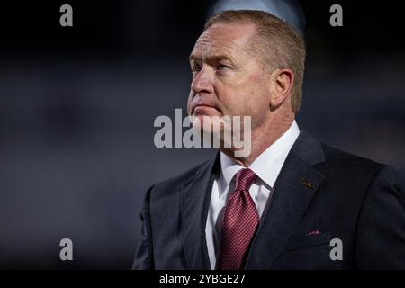 Durham, Caroline du Nord, États-Unis. 18 octobre 2024. Michael Alford, directeur athlétique des Seminoles de Floride, lors de la deuxième mi-temps contre les Duke Blue Devils lors du match de football de l'ACC au Wallace Wade Stadium de Durham, Caroline du Nord. (Scott Kinser/CSM). Crédit : csm/Alamy Live News Banque D'Images