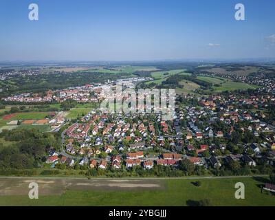 District de Dresde Weissig Banque D'Images