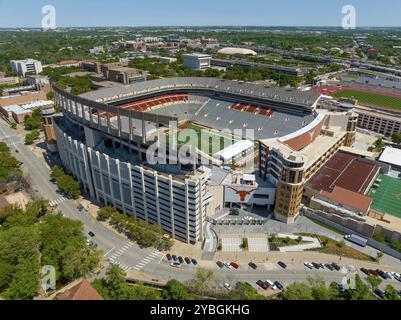 Darrell K Royal Memorial Stadium à Austin, Texas, sur le campus de l'Université du Texas Banque D'Images