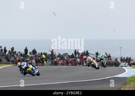 Melbourne, Australie, 19 octobre 2024. Jeremy Alcoba sur la Correos Ducati lors du MotoGP australien sur le circuit du Grand Prix de Phillip Island le 19 octobre 2024 à Melbourne, en Australie. Crédit : Dave Hewison/Speed Media/Alamy Live News Banque D'Images