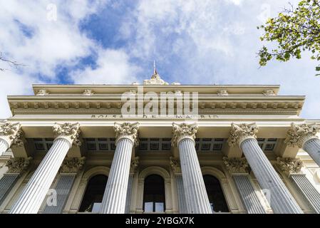 Madrid, Espagne, 1er novembre 2019 : la Bourse de Madrid bâtiment, il est appelé Bolsa de Madrid, Europe Banque D'Images