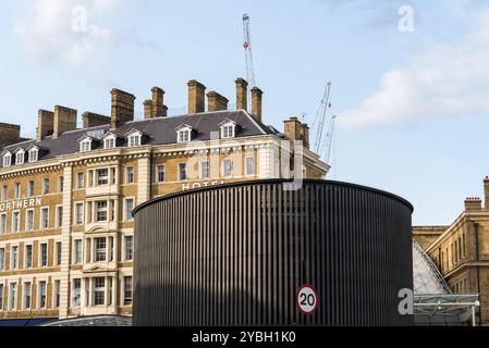 Londres, Royaume-Uni, 25 août 2023 : bâtiment du Conseil d'accréditation britannique à Kings Cross Banque D'Images