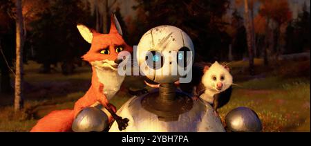 LE ROBOT SAUVAGE (2024), réalisé par CHRIS SANDERS. Crédit : DreamWorks animation / Universal Pictures / album Banque D'Images