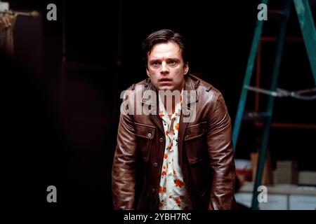 SEBASTIAN STAN dans A DIFFERENT MAN (2024), réalisé par AARON SCHIMBERG. Crédit : A24 / Grand Motel films / Killer films / album Banque D'Images