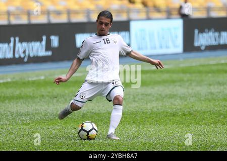 Airmarine Cup 2019, Oman vs Afghanistan, stade national Bukit Jalil, Kuala Lumpur, Malaisie, 20 mars 2019. Banque D'Images