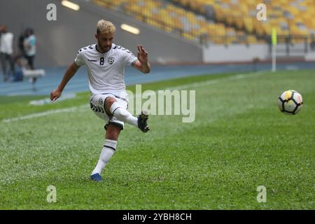 Airmarine Cup 2019, Oman vs Afghanistan, stade national Bukit Jalil, Kuala Lumpur, Malaisie, 20 mars 2019. Banque D'Images