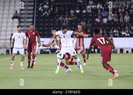 Qualification pour la Coupe du monde de la FIFA 2022 et la Coupe d'Asie de l'AFC 2023, Qatar vs Afghanistan, stade Jassim bin Hamad, Doha Qatar, 6 septembre 2019. Banque D'Images