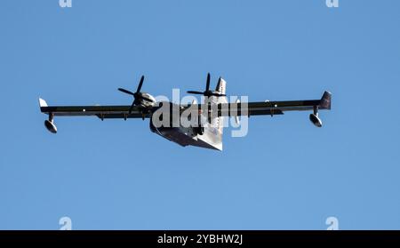 Canadair Firefighter amphibius Aircraft de la Force aérienne hellénique Banque D'Images