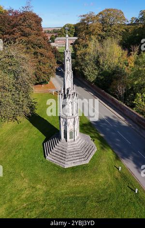 Le Pomnik en Sledmere, Monument à Sir tatton sykes Banque D'Images