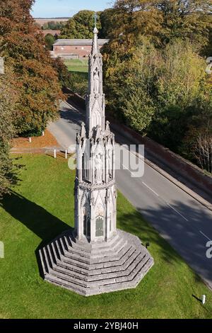 Le Pomnik en Sledmere, Monument à Sir tatton sykes Banque D'Images