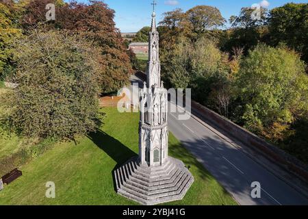 Le Pomnik en Sledmere, Monument à Sir tatton sykes Banque D'Images