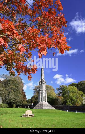 Le Pomnik en Sledmere, Monument à Sir tatton sykes Banque D'Images