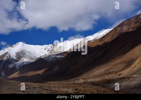 La grande chaîne de l'Himalaya, les montagnes du Ladakh Inde Banque D'Images