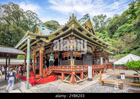 Sanctuaire Kunozan Toshogu dédié au Tokugawa Ieyasu à Shizuoka, Japon, le 25 septembre 2024 Banque D'Images