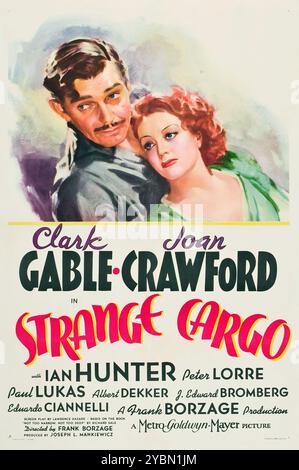 Strange Cargo (MGM, 1940) Clark Gable, Joan Crawford, Ian Hunter, Peter Lorre Banque D'Images