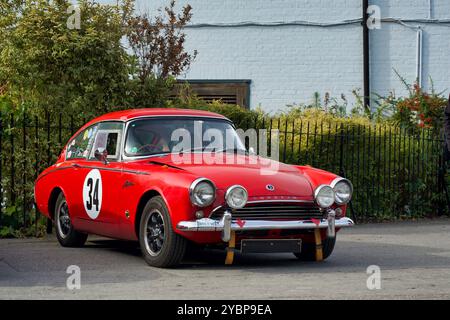 Voiture de course Sunbeam le Mans vintage Banque D'Images