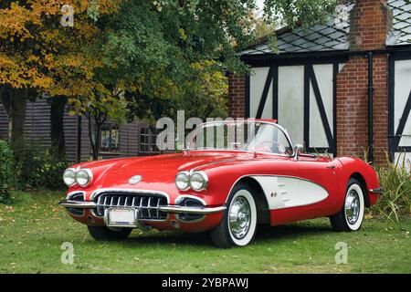 Chevrolet Corvette 1958 vintage Banque D'Images