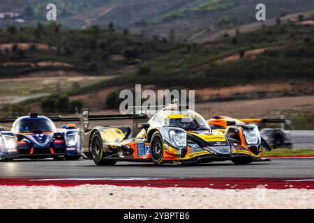 Portimao, Portugal, 19 octobre 2024,#65 Panis Racing (FRA) - Oreca 07/Gibson (LMP2) - Manuel Maldonado (GBR) Charles Milesi (FRA) Arthur Leclerc (MCO) pendant les 4 heures de Portimao, sixième et dernière manche de la European le Mans Series 2024 à Autodromo Internacional do Algarve, Portimao (Portugal), du 16 au 19 octobre 2024 - Kristof Verlen Live News/Kristamlen Banque D'Images