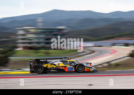 Portimao, Portugal, 19 octobre 2024,#65 Panis Racing (FRA) - Oreca 07/Gibson (LMP2) - Manuel Maldonado (GBR) Charles Milesi (FRA) Arthur Leclerc (MCO) pendant les 4 heures de Portimao, sixième et dernière manche de la European le Mans Series 2024 à Autodromo Internacional do Algarve, Portimao (Portugal), du 16 au 19 octobre 2024 - Kristof Verlen Live News/Kristamlen Banque D'Images
